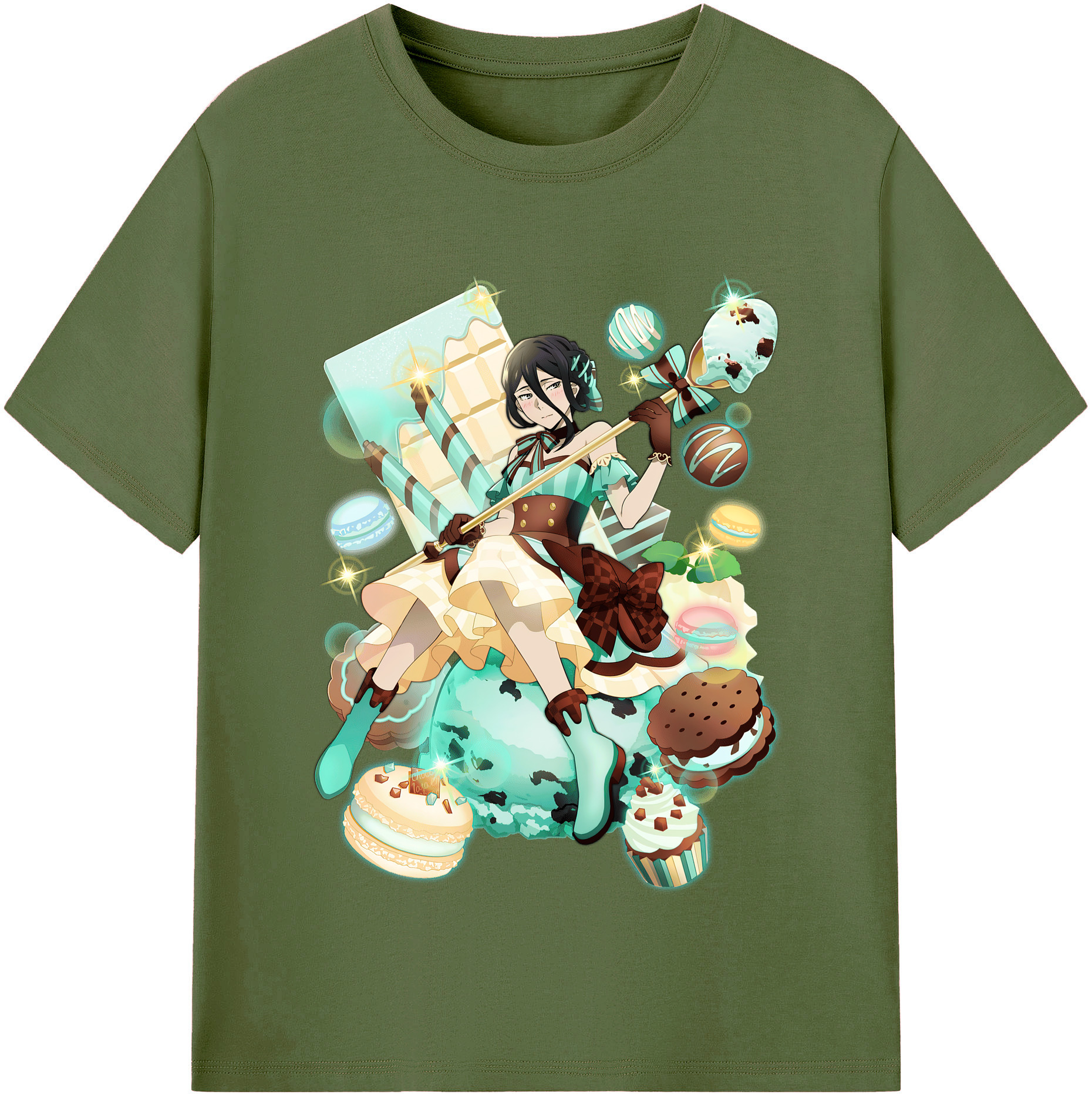 （画像用） 文豪ストレイドッグス Bungo Stray Dogs 綿100％半袖Tシャツ（フロントプリント）